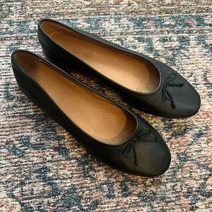 Madewell black ballet flat